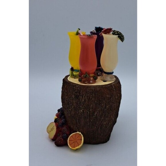 Vintage Resin Spreader Set - Coconut Base Mixed Fruit & Tropical Drink Spreaders - Picture 5 of 16